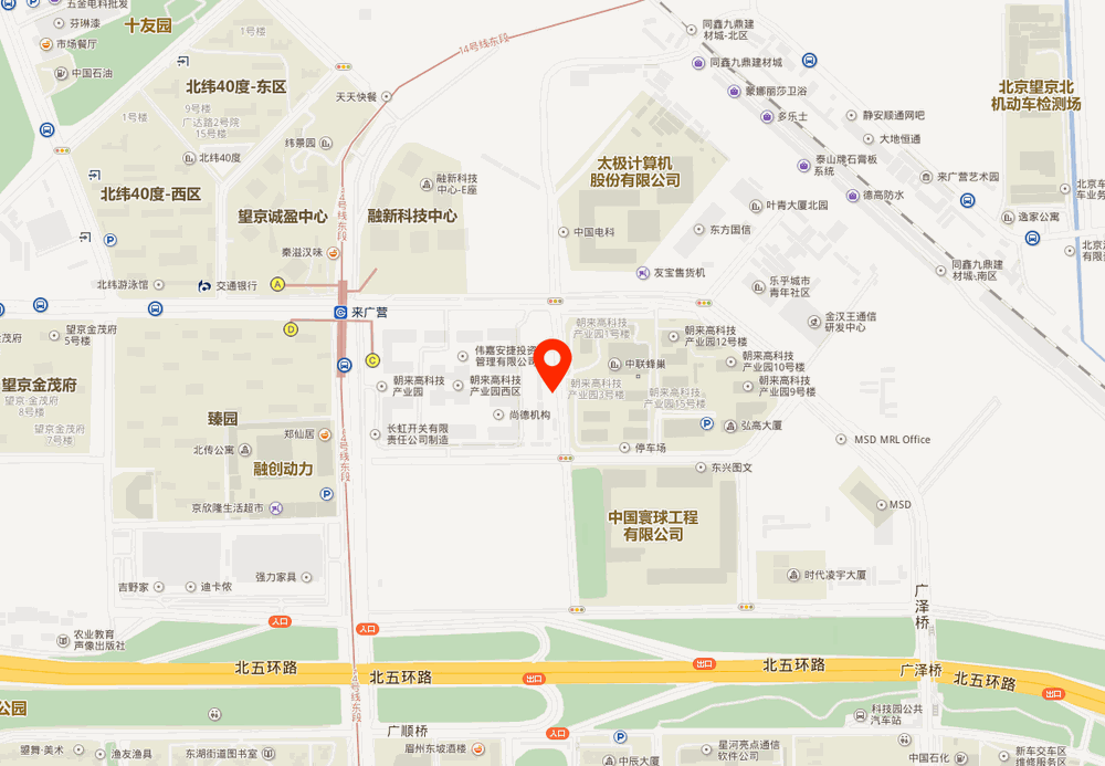 朝来科技园位置地图